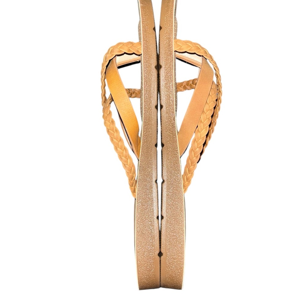 Ambu Women's Tan Flip Flop Sandals Size 6 - Picture 2 of 4
